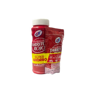TARRITO ROJO GRANULADO TARRO X 330 G + BOLSA X 80 G 